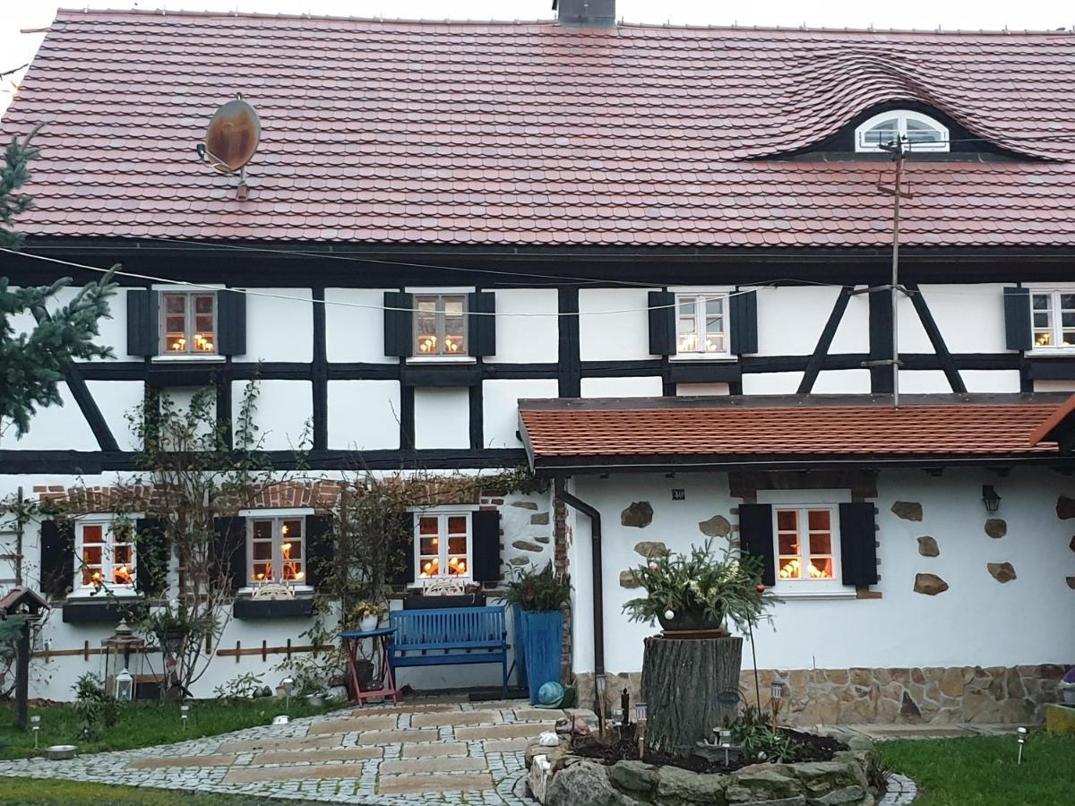 Apartamento Im Dreilaendereck - Dom Przy Trzech Granicach Leśna Exterior foto