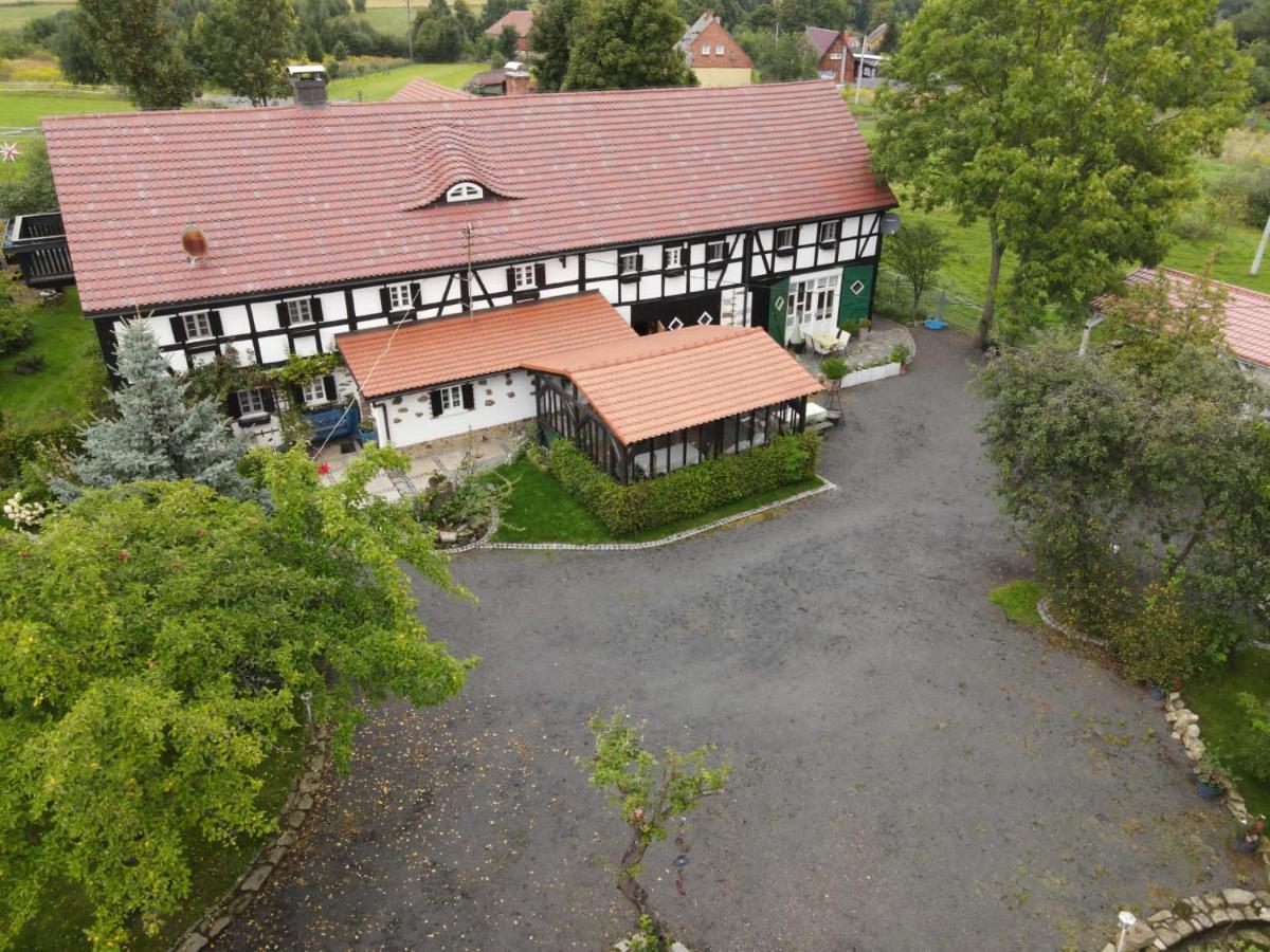 Apartamento Im Dreilaendereck - Dom Przy Trzech Granicach Leśna Exterior foto